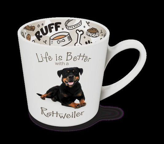 Life Is Better - Rottweiler Mug 