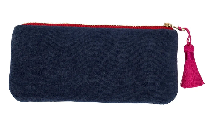 Velvet Makeup Pouch