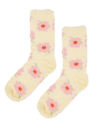 Fuzzy Bed Socks [col:cream]