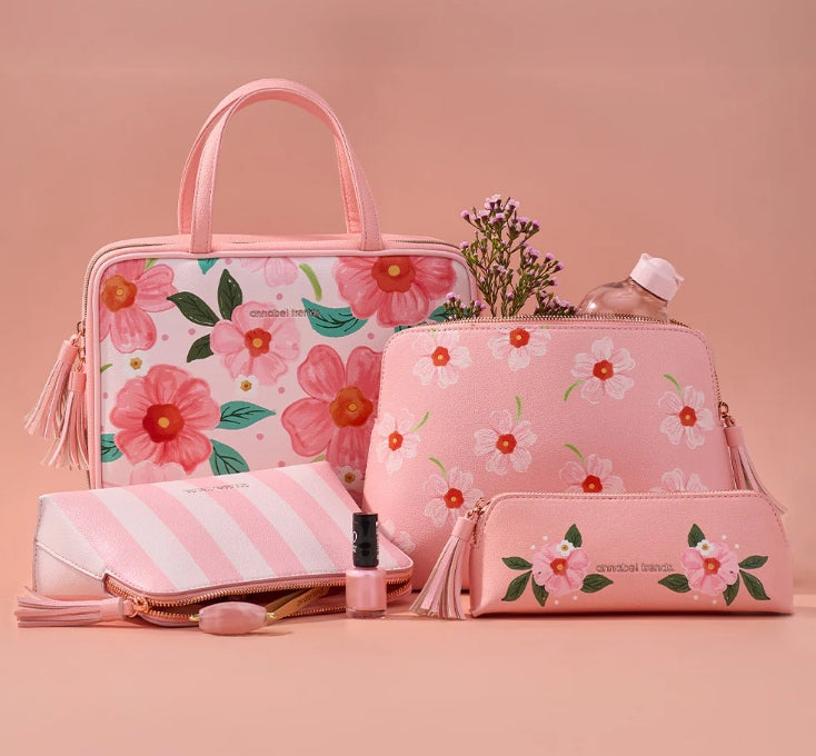 Vanity Toiletries Bag Meadow Blush