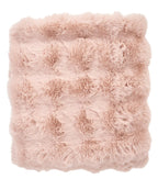 Throw Bubble Fur [col:pink]