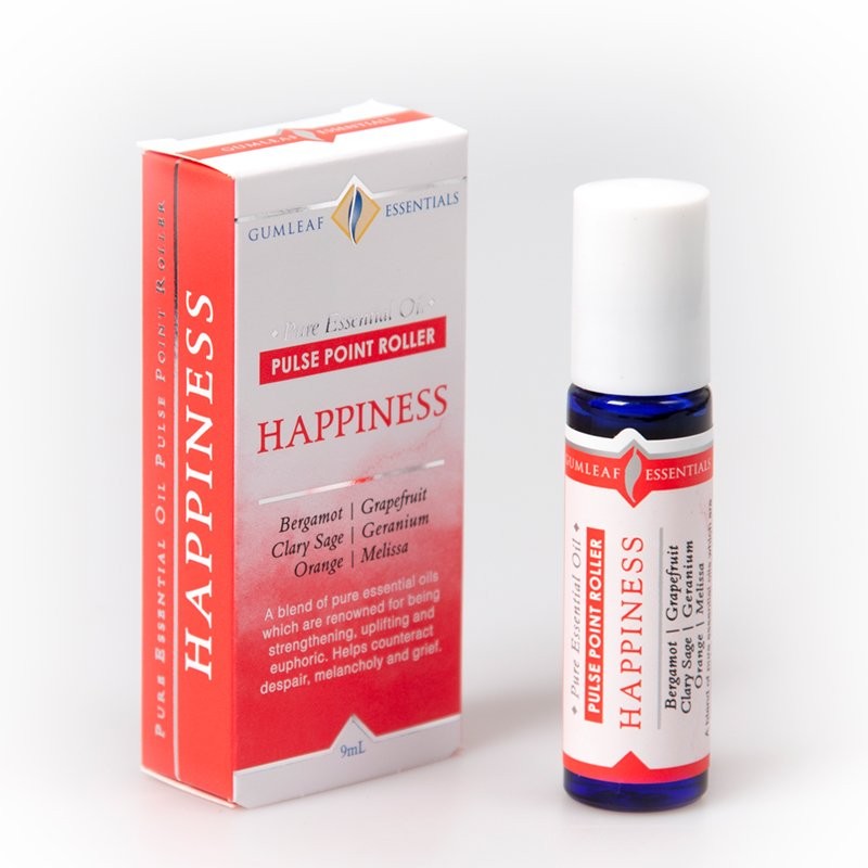 Pulse Point Essential Oil Roller - Happiness
