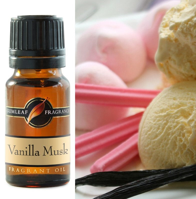 Gumleaf Fragrance Vanilla Musk 10ml Oil