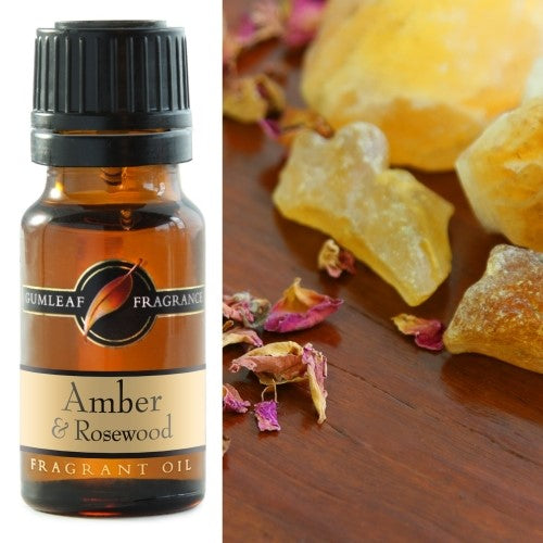 Gumleaf Fragrance Amber & Rosewood 10ml Oil
