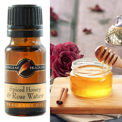 Gumleaf Fragrance Spiced Honey & Rose Water 10ml Oil