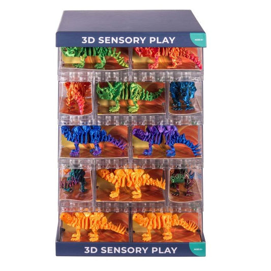3d Sensory Dinosaurs Assorted 