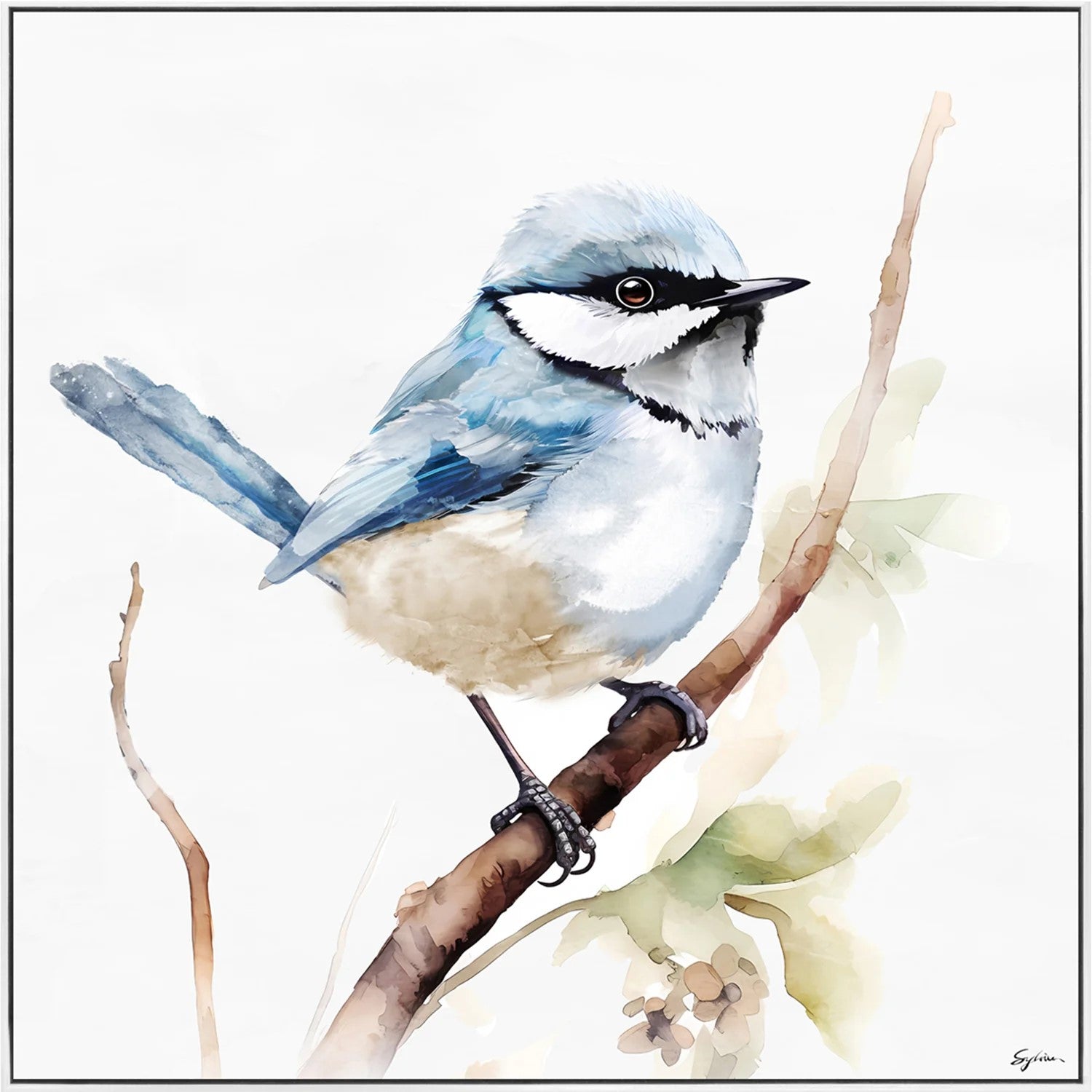 Print - Feathery Flirtation Painting 84x7x84.5