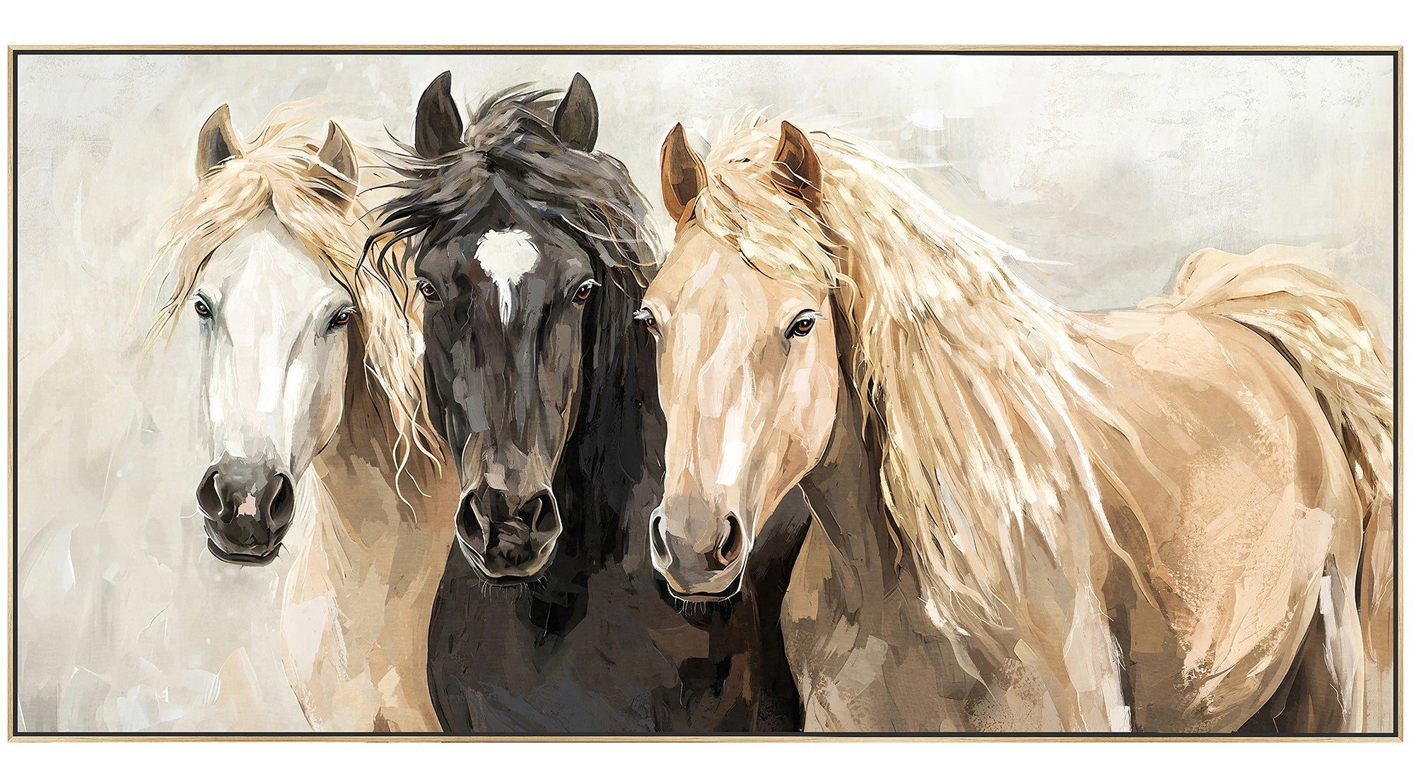 The Mane Event Painting  122 X 62cm