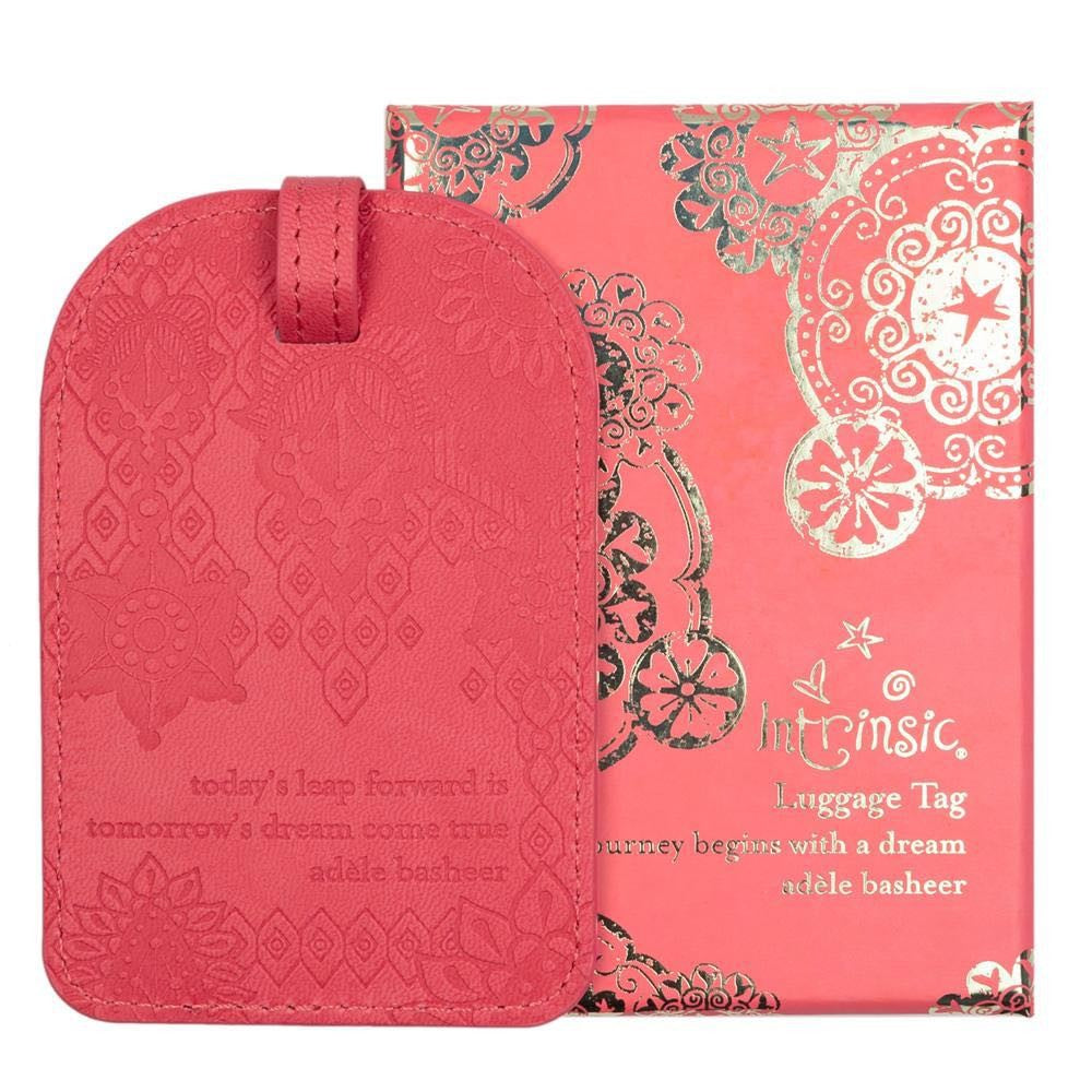 Coral Crush Luggage Tag