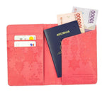 Coral Crush Passport Wallet