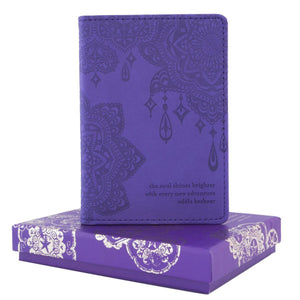 Violet Passport Wallet