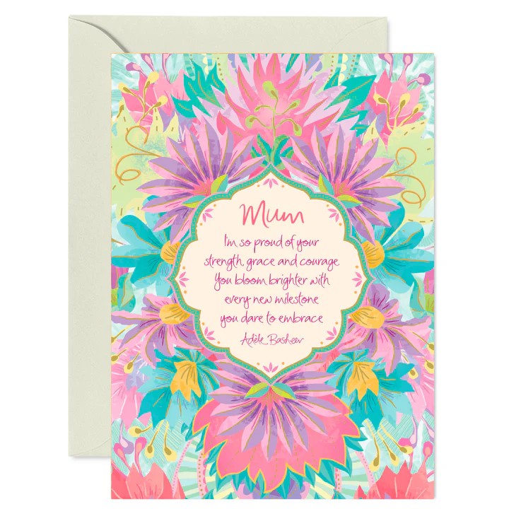 Intrinsic Mum Greeting Card 