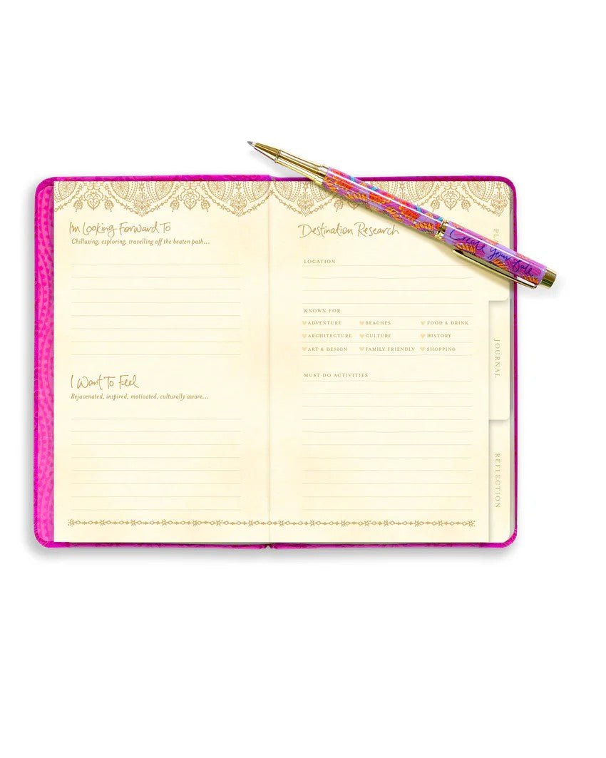 Travel Journal - Positively Pink