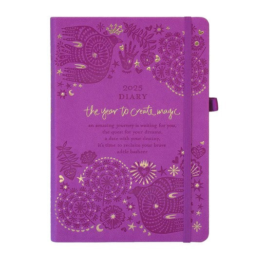 2025 Diary The Year To Create Magic- Berry Bliss 