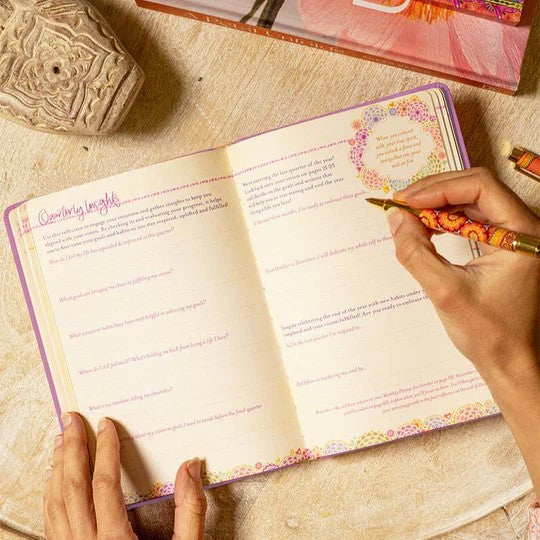 2025 Diary The Year For New Beginnings- Moonlit Purple 