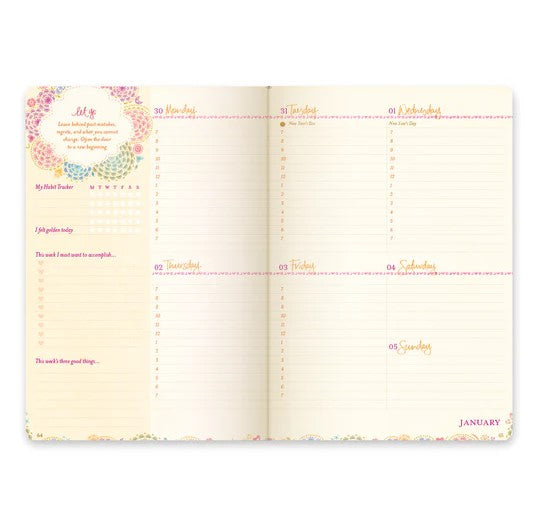 2026 Diary The Year To Create Magic- Berry Bliss 