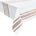 Tablecloth - Cocoa & Ivory 150x250cm