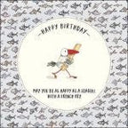 Twigseed Card - Happy Birthday May You Be As Happy As A Seagull
