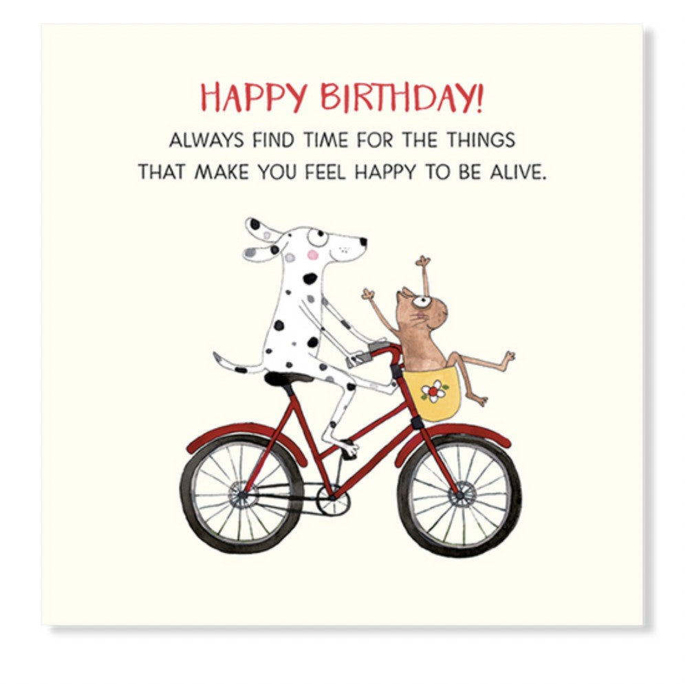 Twigseed Card - Happy Birthday! Always Find Time