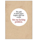 Defamations Card - The Path To Inner Peace