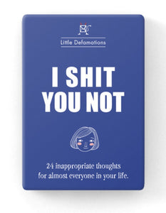 Little Defamations-i Sh*t You Not-24pk Cards