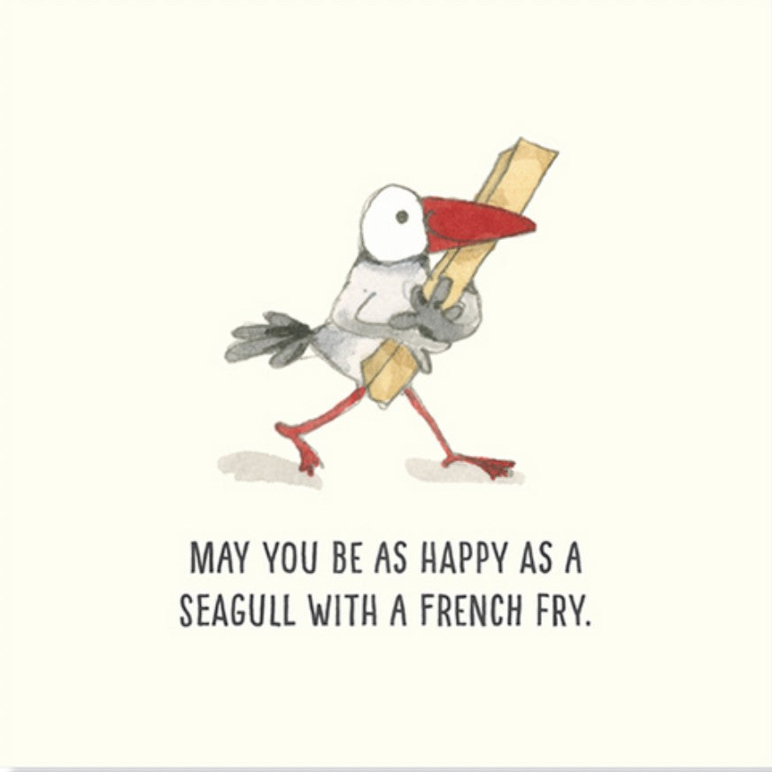 Twigseed Card - Happy As A Seagull Friendship Card