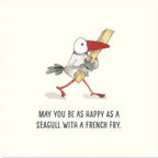 Twigseed Card - Happy As A Seagull Friendship Card