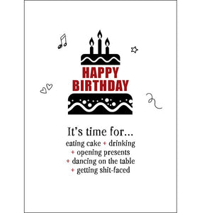 Defamations Card - Happy Birthday