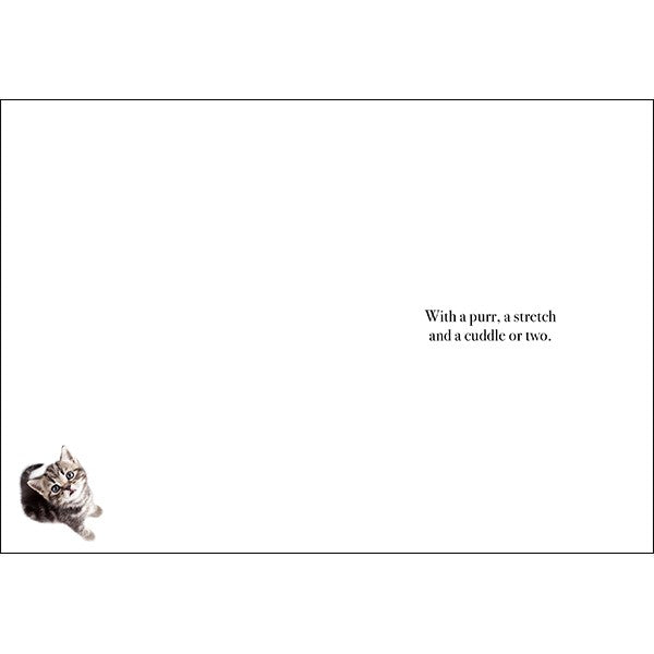 Happiness Is.. When Im Right Next To You- Animal Greeting Card 
