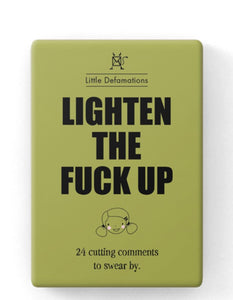 Little Defamations-lighten The F Up-24pk Cards