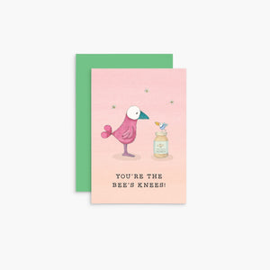 Card Mini - You're The Bee's Knees!