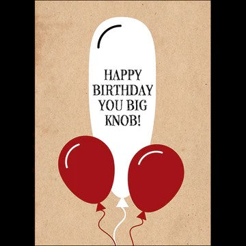 Defamations Card - Happy Birthday You Big