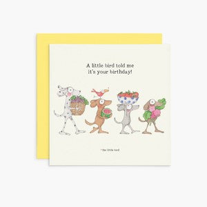 Twigseed Card - A Little Bird Told Me