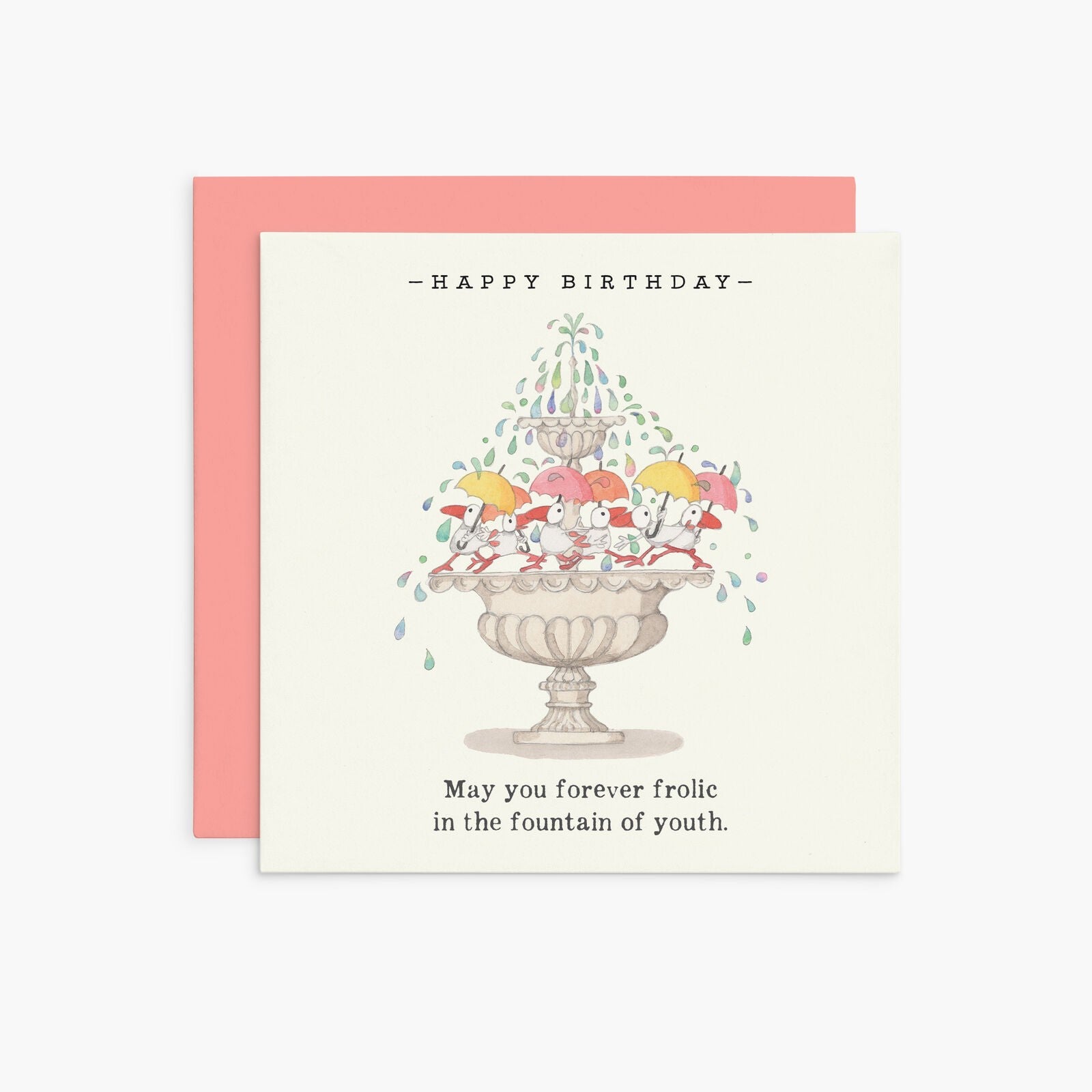 Twigseed Card - Happy Birthday May You Forever Frolic 
