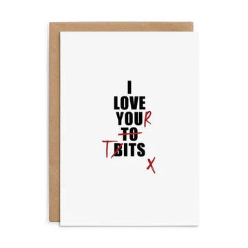 Defamations Card - I Love Your