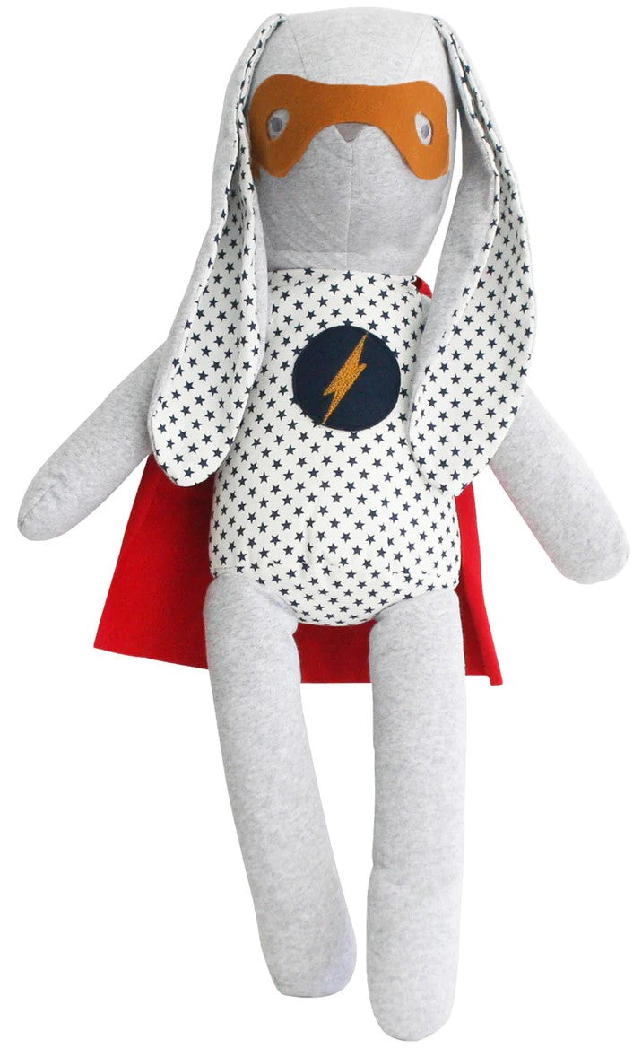 Hero Cuddle Bunny 51cm Navy Star 