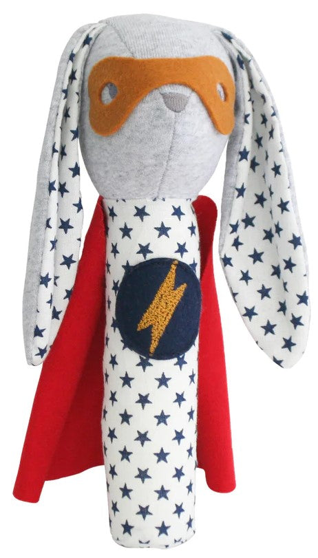 Hero Bunny Squeaker Navy Star 