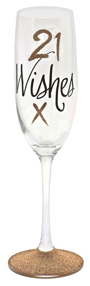 21 Wishes Rose Gold Flute