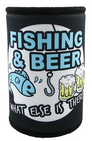 Stubby Holder - Fishing & Beer