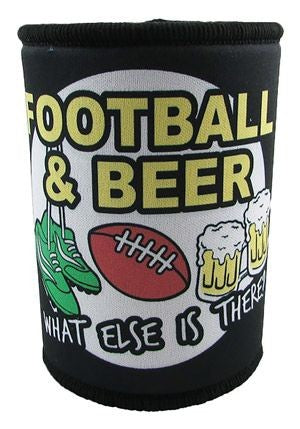 Stubby Holder - Football & Beer 