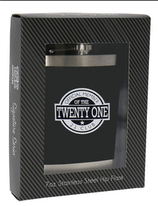 21st Hip Flask