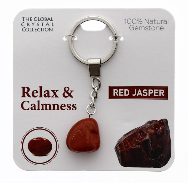 The Global Crystal Collection - Relax Gem Keyring