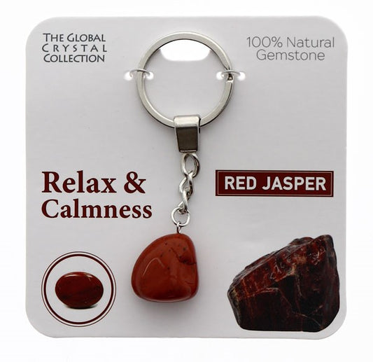 The Global Crystal Collection - Relax Gem Keyring