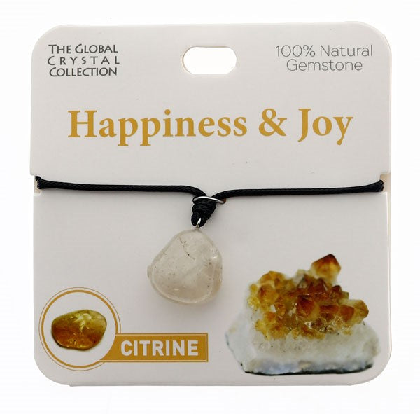 The Global Crystal Collection - Happiness Gem Necklace