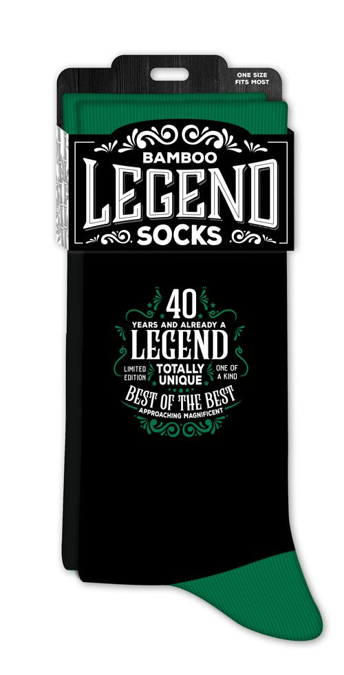 Legend Socks - 40 Years