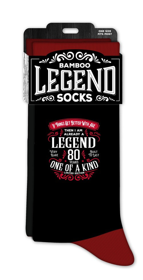 Legend Socks - 80 Years 