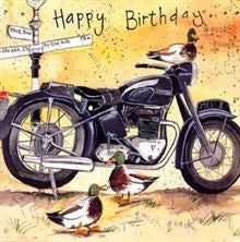 Alex Clark Card - Motorcycle