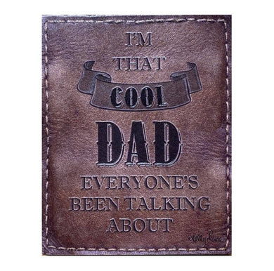 Cool Dad 3d Sentiment Plaque