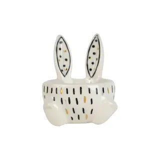 Ruby Rabbit Ceramic Egg Cup 6.5x7.5cm