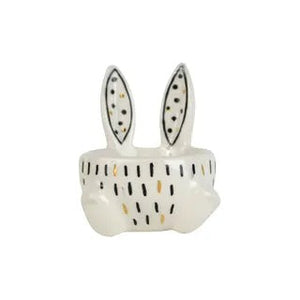 Ruby Rabbit Ceramic Egg Cup 6.5x7.5cm N/b